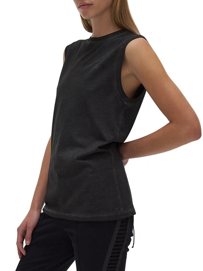 Shop Helmut Lang Garmen Muscle T-shirt In Charcoal
