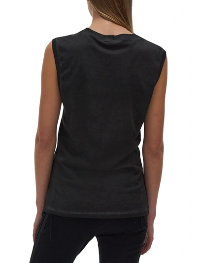 Shop Helmut Lang Garmen Muscle T-shirt In Charcoal