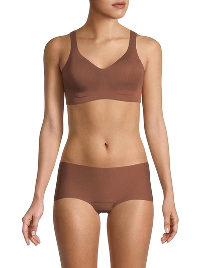 Commando Butter Soft-support Bralette Bss501 In Beige