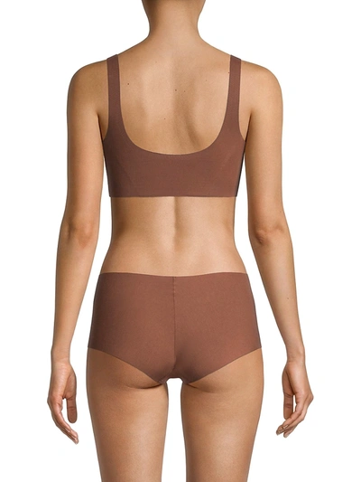 Commando Butter Soft-support Bralette Bss501 In Beige