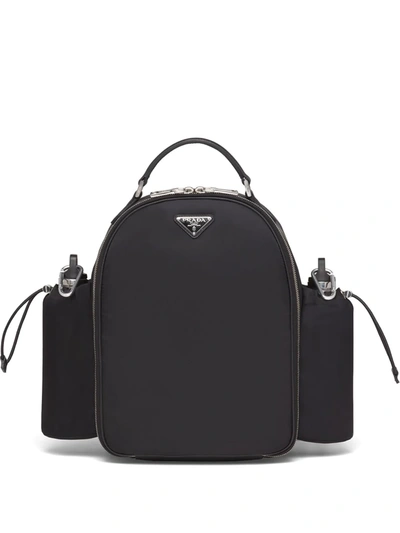 Shop Prada Fully Equipped Picnic Backpack In Black