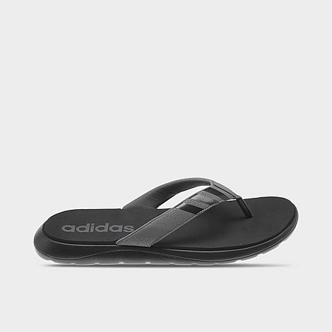 Adidas Originals Adidas Men's Comfort Flip-flop Thong Sandals From Finish  Line In Black/ Grey | ModeSens