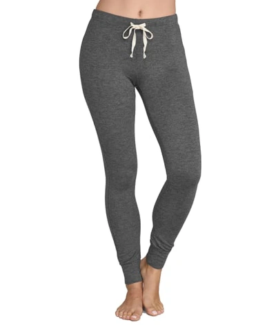 Shop Honeydew Intimates Kickin' It French Terry Knit Jogger Pants In Charcoal