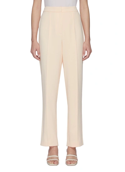 Shop C/meo Collective 'assent' Tailored Centre Crease Pants In Neutral