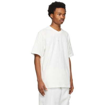 Shop Adidas X Ivy Park White Logo T-shirt In Core White