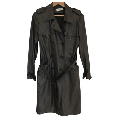 Pre-owned Balmain Brown Trench Coat