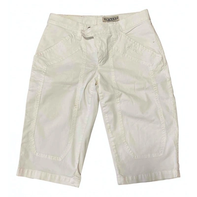 Pre-owned Jeckerson White Cotton Shorts
