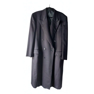 Pre-owned Loewe Black Cashmere Coat