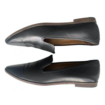 Pre-owned Closed Black Leather Flats