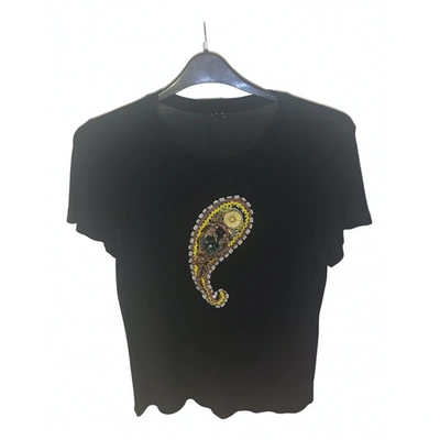 Pre-owned Mary Katrantzou Black Cotton Top