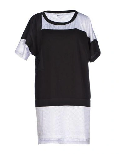 Shop American Retro Short Dress In Black
