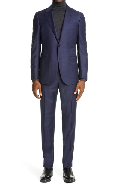 Shop Ermenegildo Zegna Milano Suit In Blue