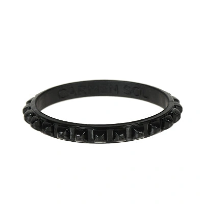 Shop Carmen Sol Borchietta Bracelet In Black