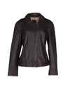 TIMBERLAND Leather jacket,41586788UT 5