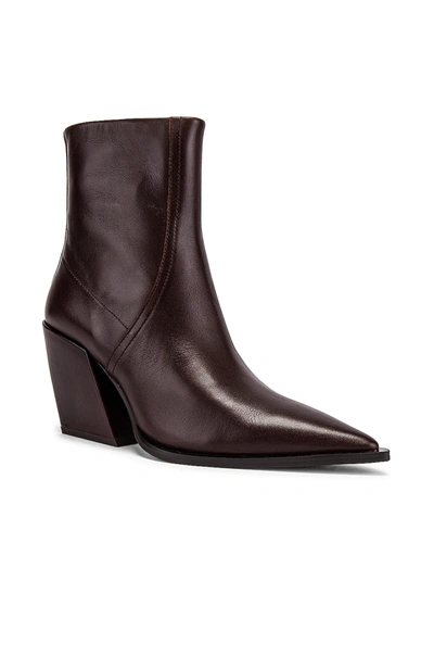 Shop Alias Mae Knight Bootie In Chocolate