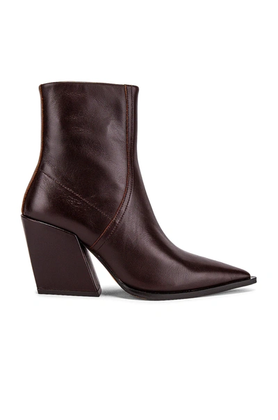 Shop Alias Mae Knight Bootie In Chocolate