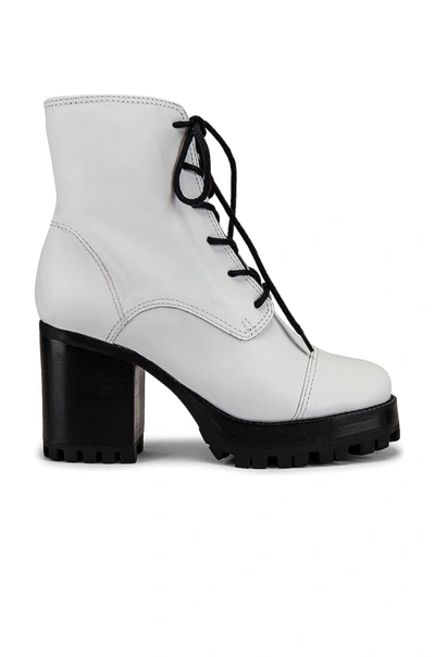Shop Schutz Lace Up Boot In White
