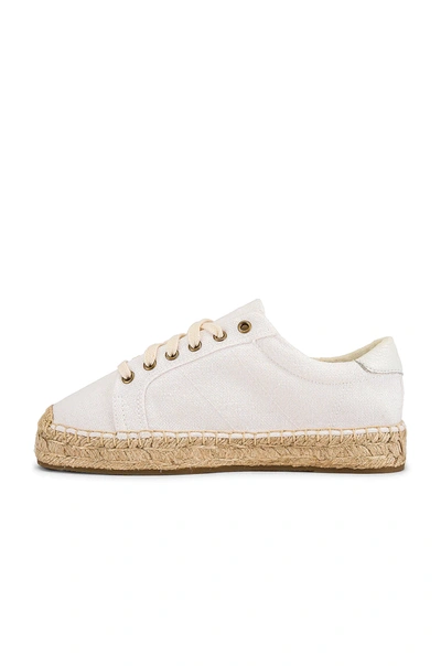 Shop Soludos Izzy Espadrille Sneaker In White