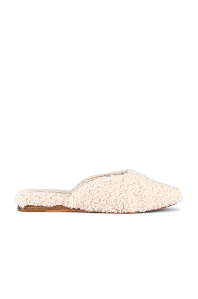 Shop Dolce Vita Saydee Faux Fur Slipper In Natural