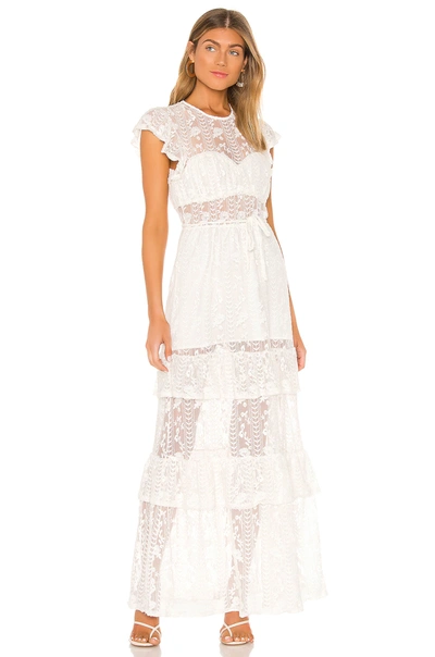 Shop Tularosa Zadie Dress In White