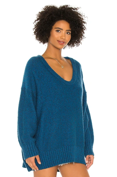Shop Free People Brookside Tunic In Halcyon Blue