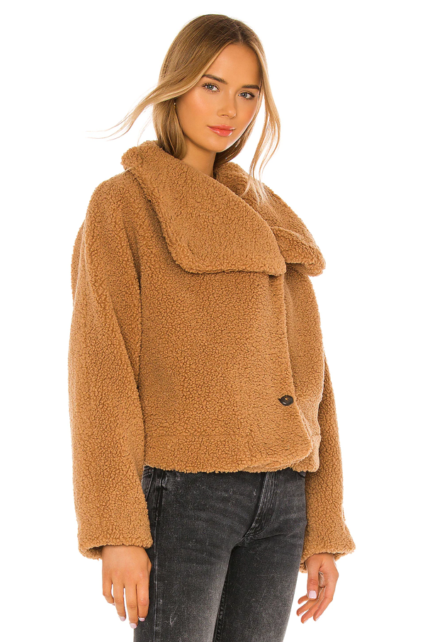 izzy wrap teddy jacket