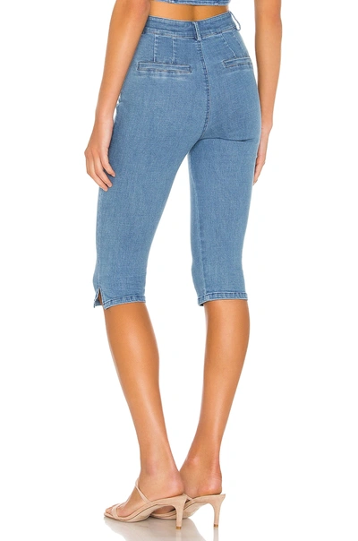 Shop Lovers & Friends Raven Capri In Denim