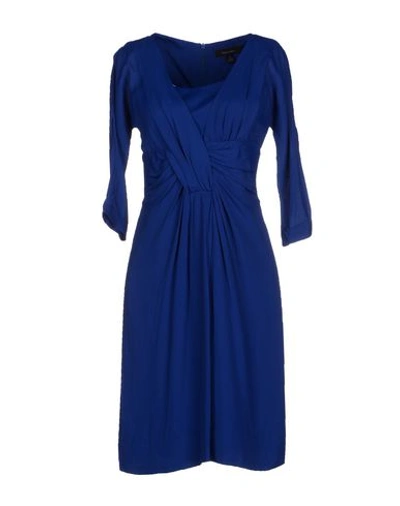 Karen Walker Short Dress In Bright Blue
