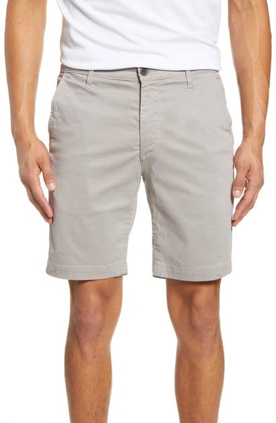 Shop Ag Wanderer Modern Slim Fit Shorts In Florence Fog