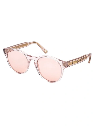 Shop Chloé Women's Pink Acetate Sunglasses