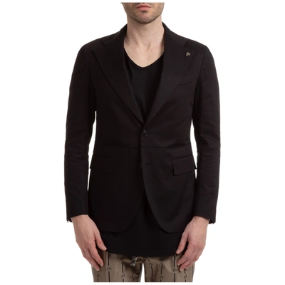 Shop Gabriele Pasini Men's Jacket Blazer  Roma In Black