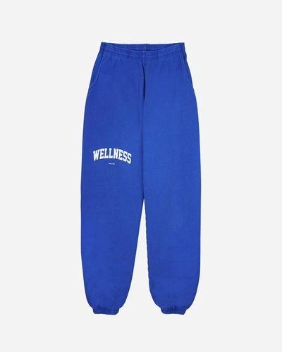 Shop Sporty And Rich Wellness Ivy Sweatpants In Blue