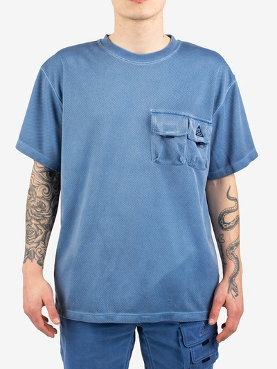 Shop Nike Watchman Peak T-shirt In Blue