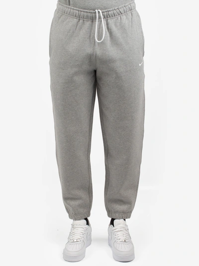 Shop Nike Lab Nrg Soloswoosh Pants In Grey