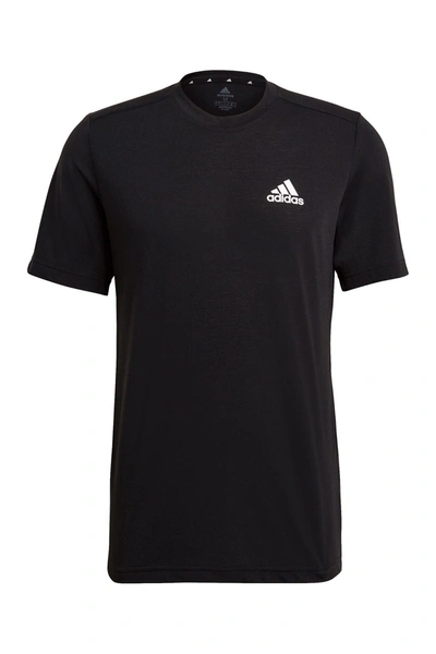 Shop Adidas Originals Active T-shirt In Black/whit