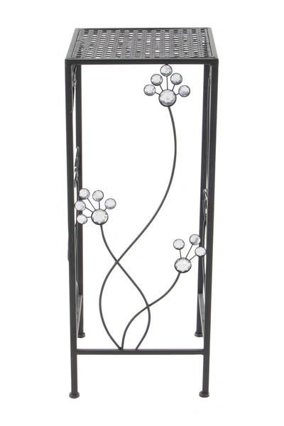 WILLOW ROW WILLOW ROW BLACK IRON TRADITIONAL PLANT STAND 758647633449