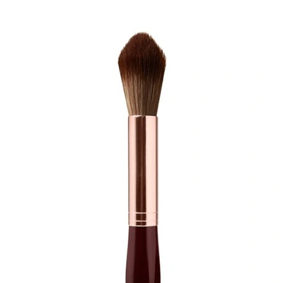 Charlotte Tilbury Powder & Sculpt Brush In Rose Gold & Night Crimson