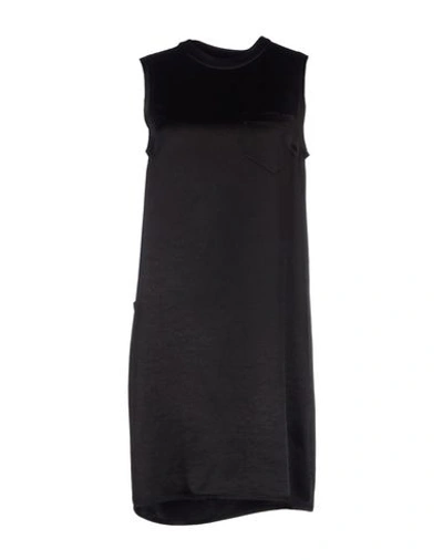 Alexander Wang Short Dress In Black