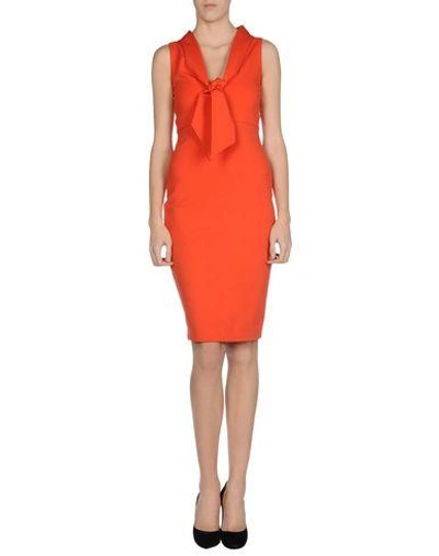 Shop Dsquared2 Knee-length Dress In Red