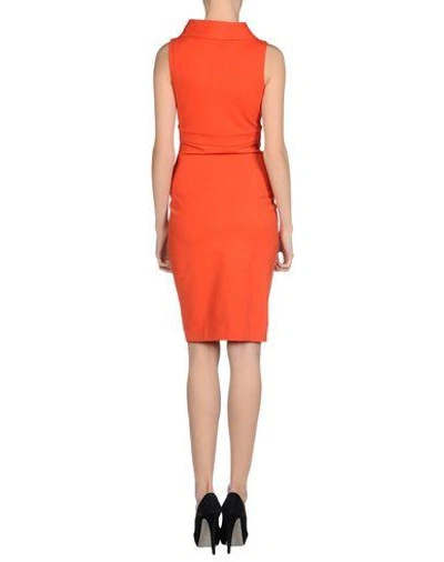 Shop Dsquared2 Knee-length Dress In Red
