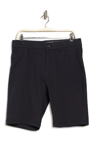 Shop Union Denim Union Flex Knit Twill Chino Shorts In Twilight