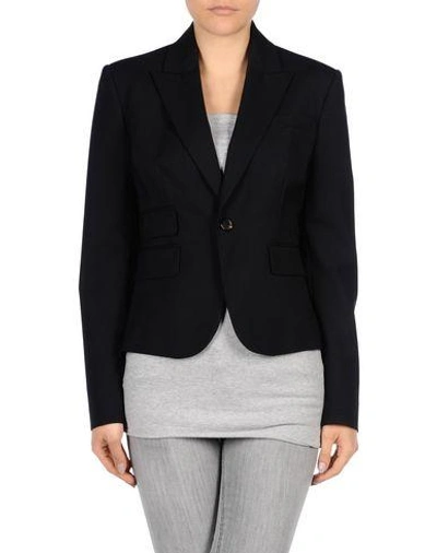 Shop Dsquared2 Blazer In Black