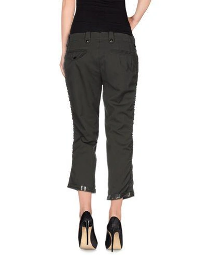 Shop Kolor Casual Pants In Military Green