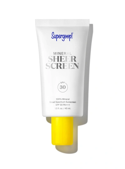Shop Supergoop Mineral Sheerscreen Spf 30 1.5 Fl. Oz. !