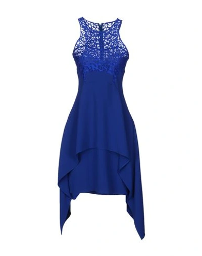 Antonio Berardi Short Dress In Bright Blue