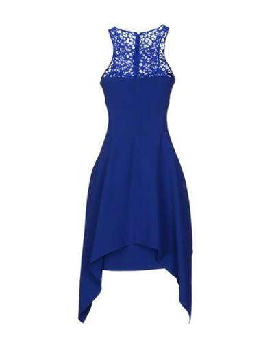 Shop Antonio Berardi Short Dress In Bright Blue