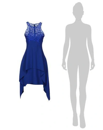 Shop Antonio Berardi Short Dress In Bright Blue