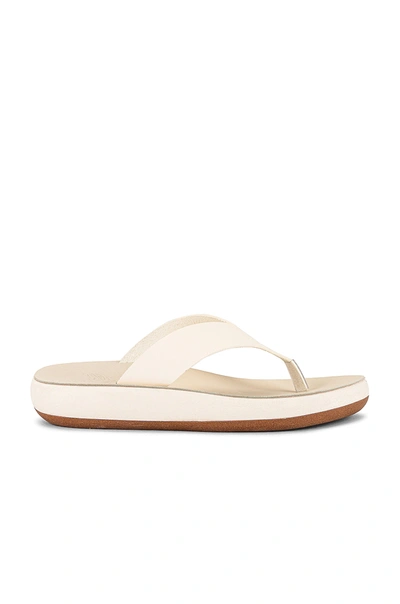 Shop Ancient Greek Sandals Charys Sandal In Off White