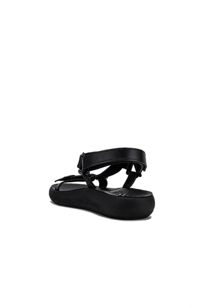 Shop Ancient Greek Sandals Poria Sandal In Black