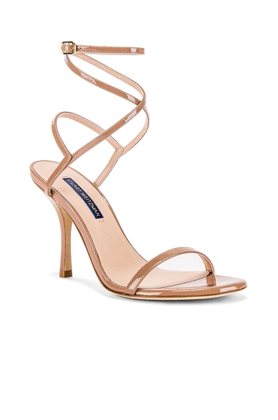 Shop Stuart Weitzman Merinda Sandal In Adobe